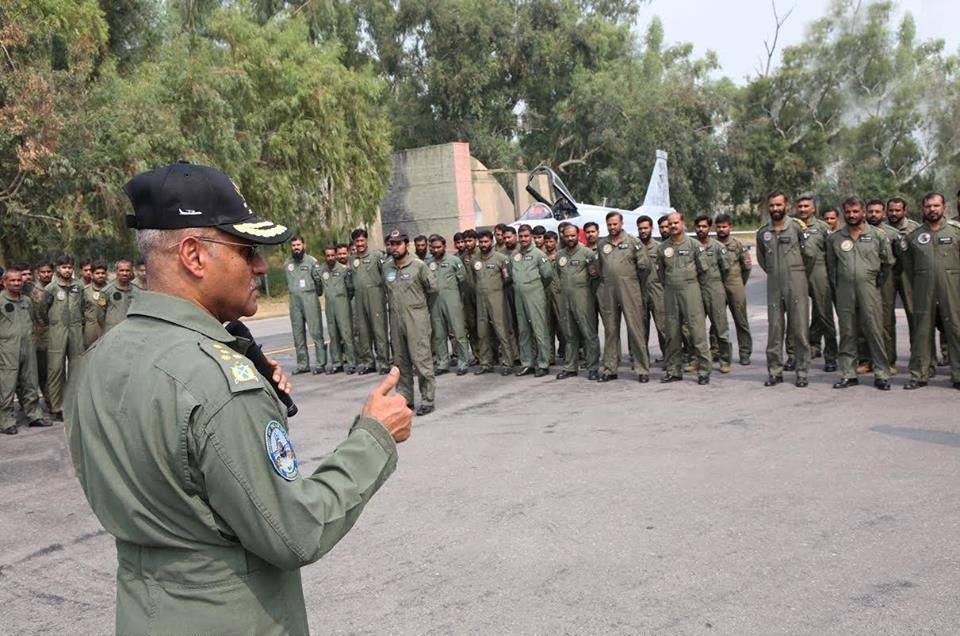 Air Chief visits operational base during Exercise High Mark