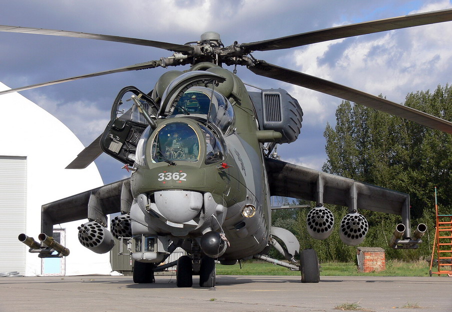 Pakistan received Four MI 35M Attack Helicopters from Russia