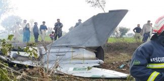 PAF FT 7P jet trainer crashes near Mianwali 2 pilots martyred