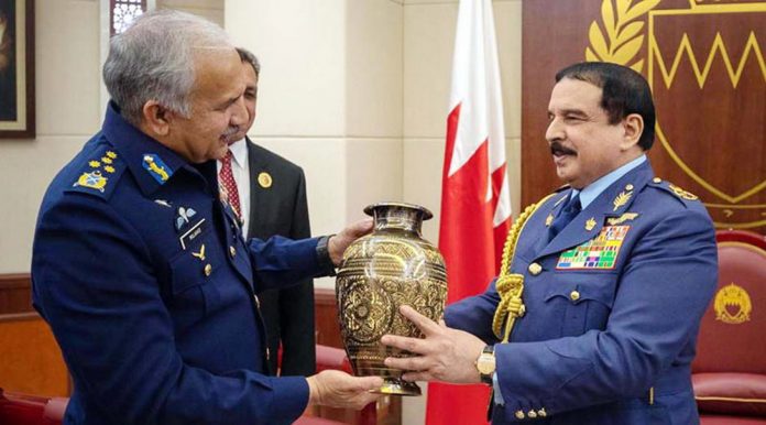 PAF and Bahrain to increase cooperation in Defence sector
