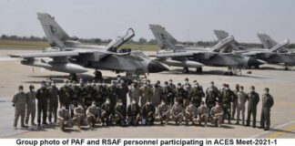 Royal Saudi Air Force contingent arrives to participate in Exercise ACES MEET 2021 1