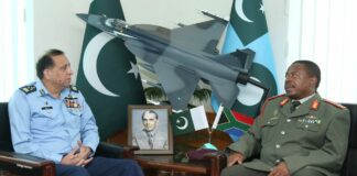 South Africas National Defence Forces Chief Calls On Air Chief