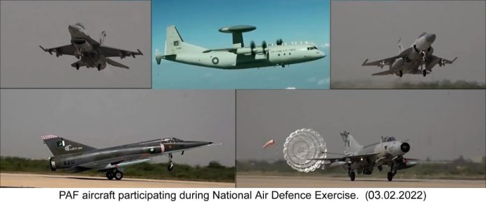 PAF conducts National Air Defence Exercise 2