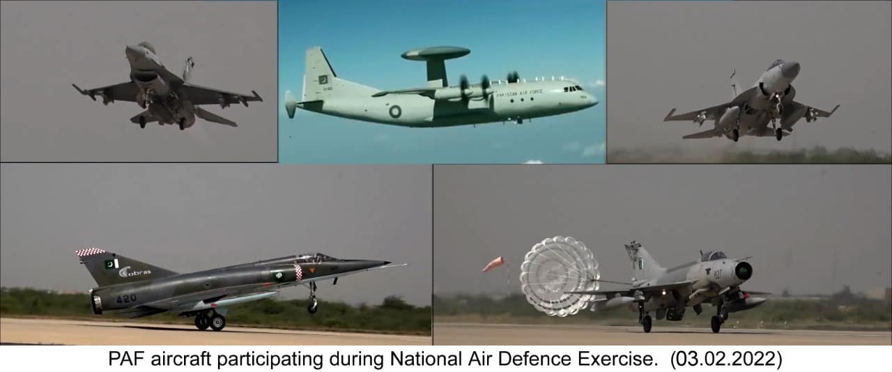 PAF conducts National Air Defence Exercise 2