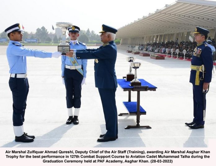 Graduation Ceremony of 127th Combat Support held at PAF Academy Asghar Khan 1