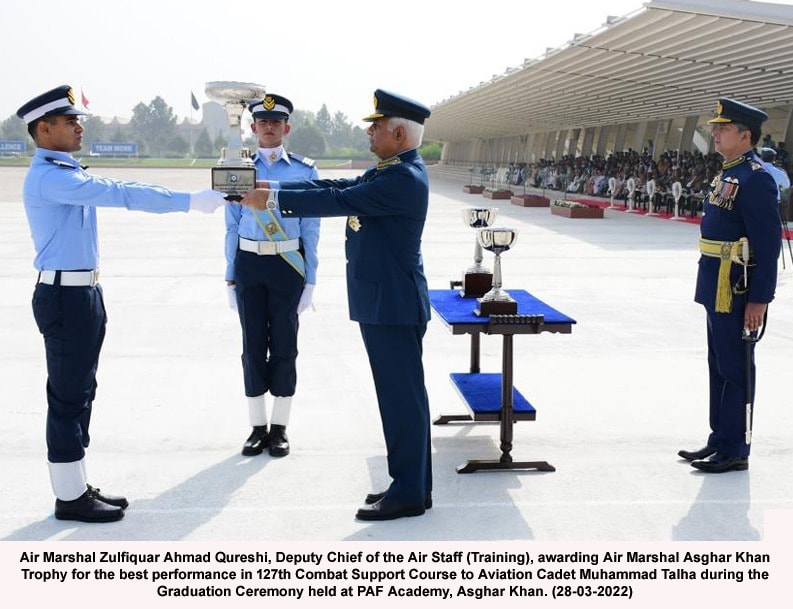 Graduation Ceremony of 127th Combat Support held at PAF Academy Asghar Khan 1