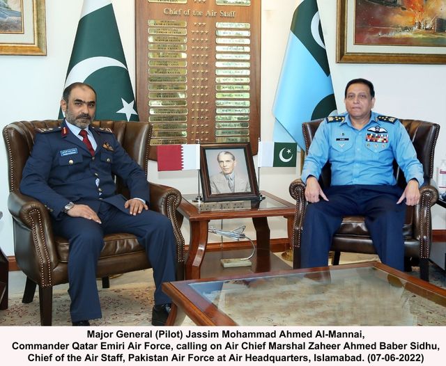 Commander Qatar Emiri Air Force calls on Air Chief