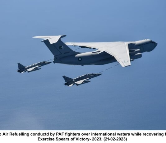 PAF contingent lands back after successful participation in Exercise Spears of Victory 2023 1