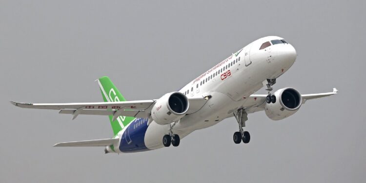 China Eastern takes delivery of first Comac C919