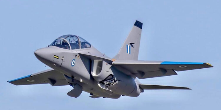 Hellenic Air Force receives first M 346 advanced trainer aircraft