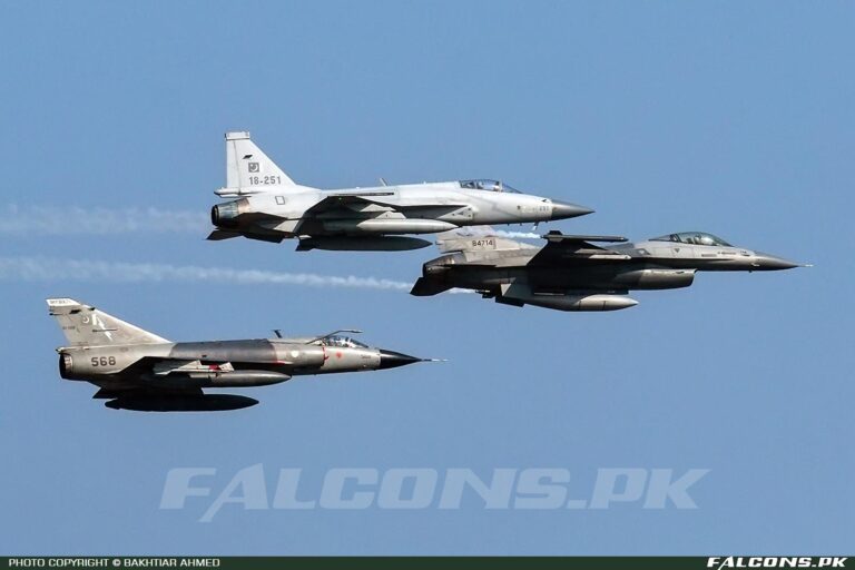 Pakistan Air Force (PAF) General Dynamics F-16AM Fighting Falcon, Reg: 84714 (Photo by Bakhtiar Ahmed)