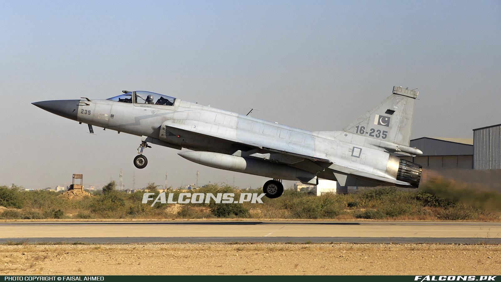 Pakistan Air Force (PAF) JF-17 Thunder, Reg: 16-235 - Photo by Faisal Ahmed