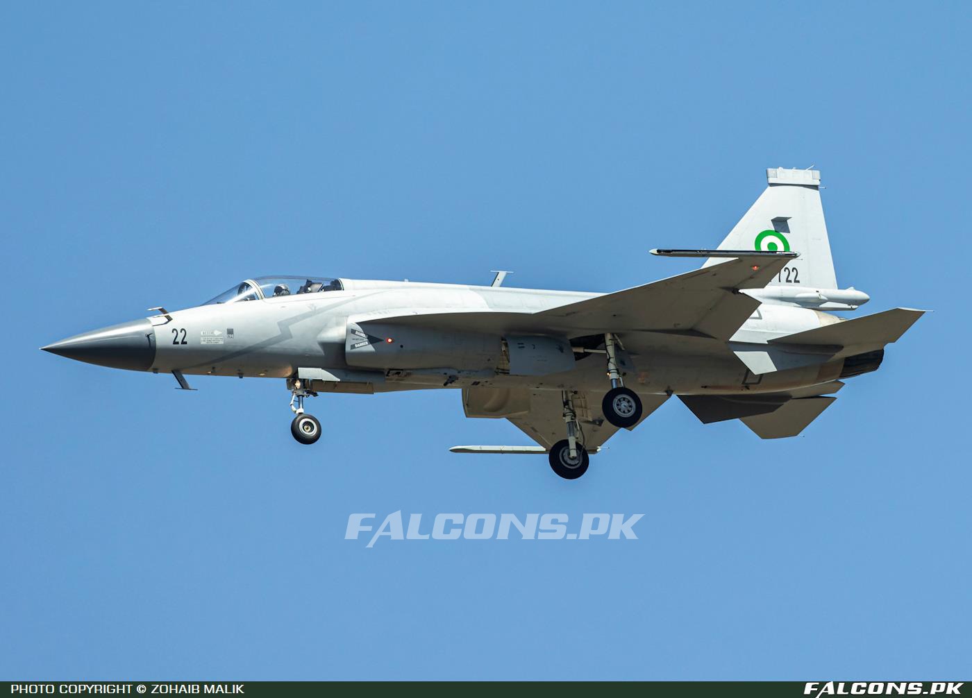 Nigerian Air Force (NAF) JF-17 Thunder Block 2, Reg: NAF722 (Photo by Zohaib Malik)