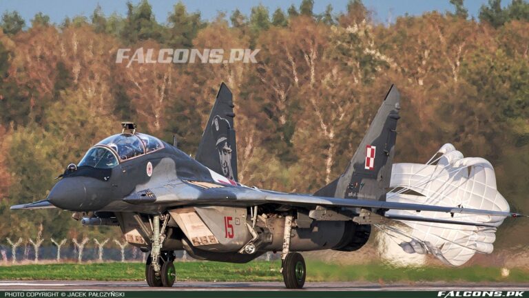 Polish Air Force Mikoyan-Gurevich MiG-29UB Fulcrum B, Reg: 15 - Photo by Jacek Pałczyński