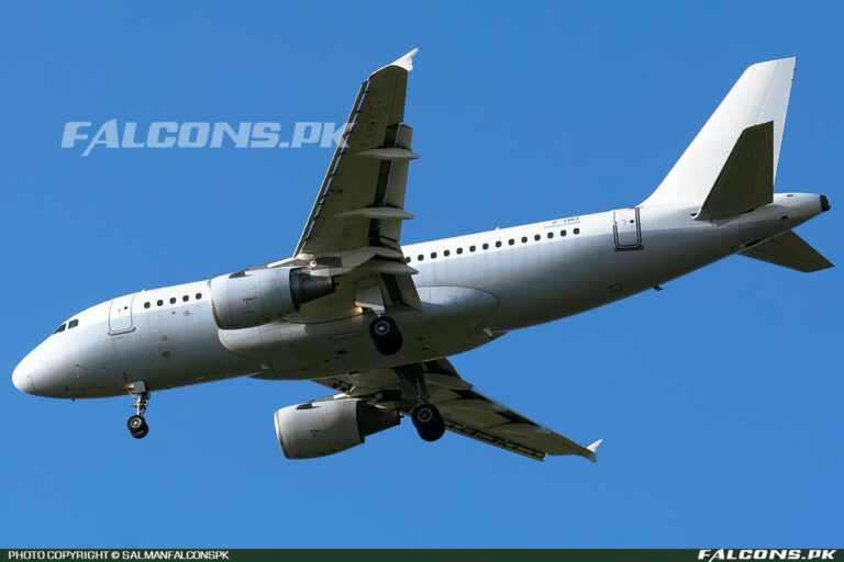 Pakistan Air Force (PAF) Airbus A319-112, Reg: A-1102 (Photo by SalmanFalconsPK)
