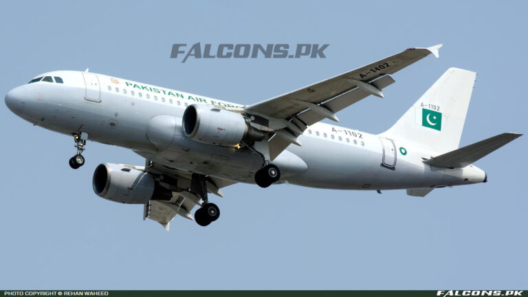 Pakistan Air Force (PAF) Airbus A319-112, Reg: A-1102 (Photo by Rehan Waheed)
