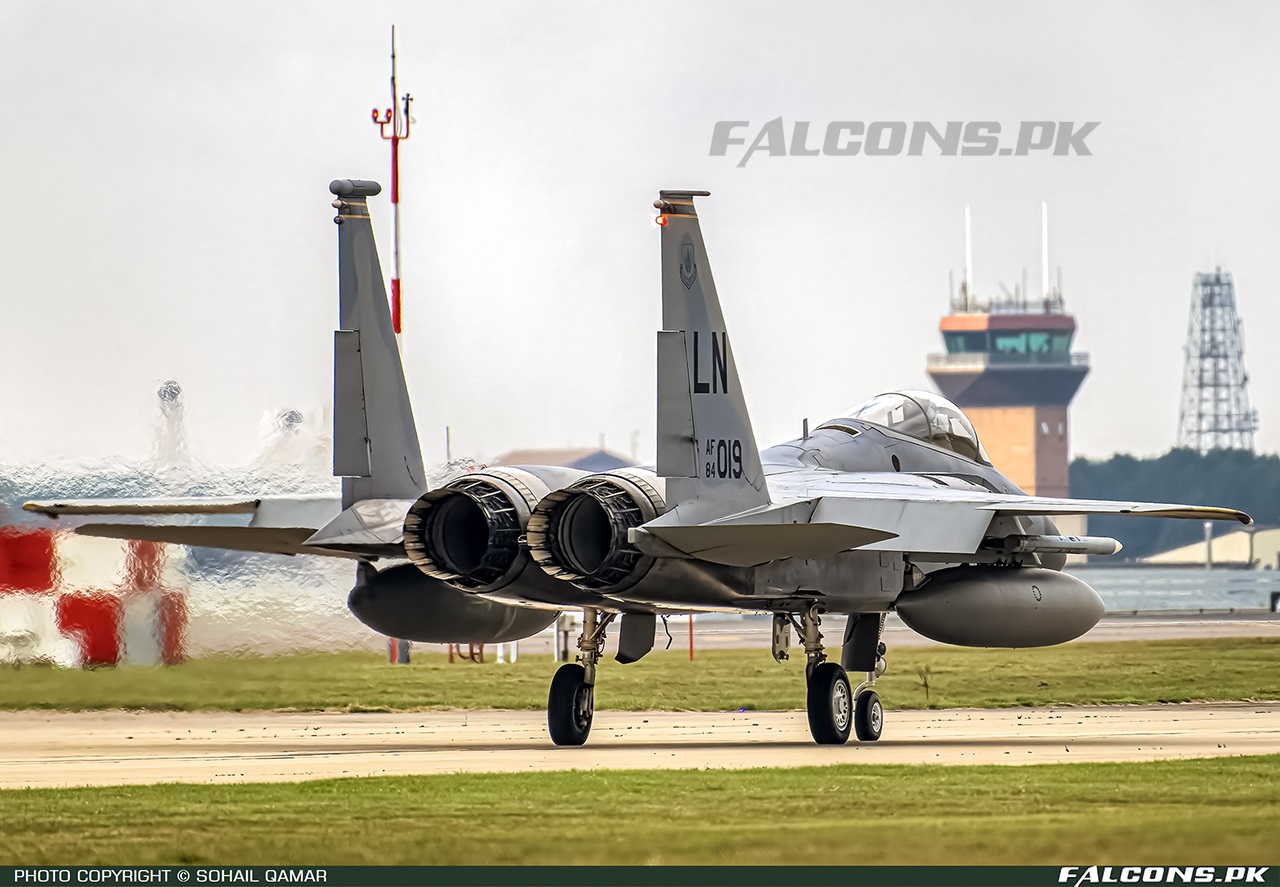 United States Air Force (USAF) McDonnell Douglas F-15C Eagle, Reg: 84-0019 (Photo by Sohail Qamar)