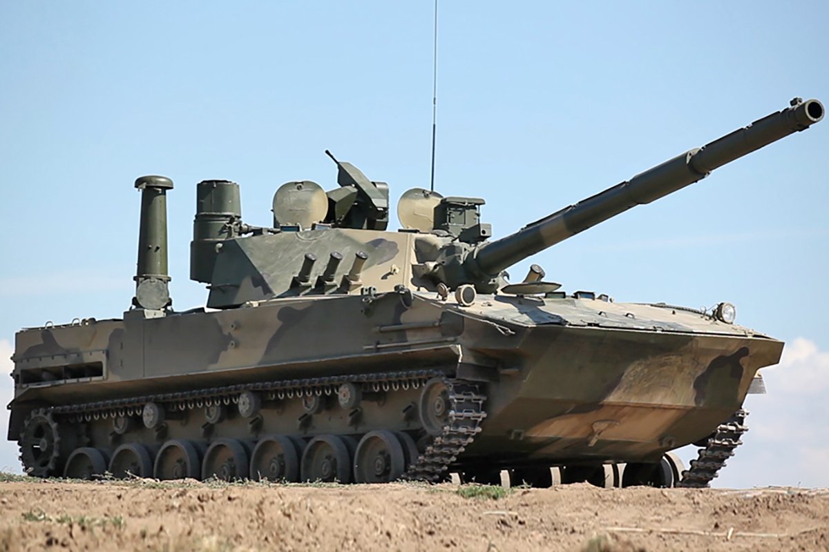 Russian Sprut-SDM1 tank destroyer rolls onto the production line - PAF ...