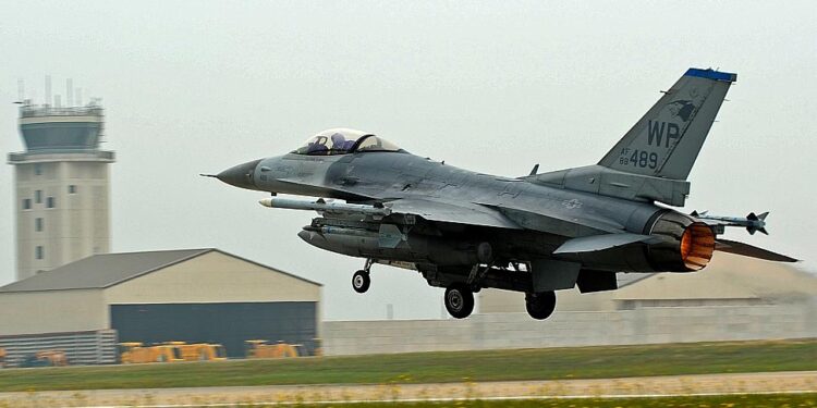 USAF F 16C crashes in South Korea; pilot safe