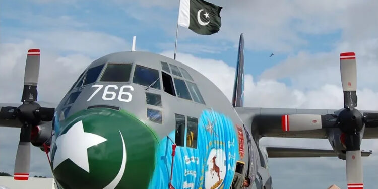 PAF C-130 Hercules participates in Royal International Air Tattoo (RIAT) 2019