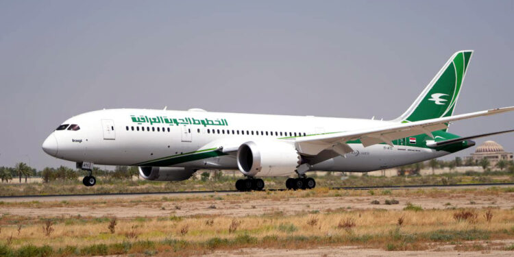 Iraqi Airways takes delivery of first Boeing 787 Dreamliner
