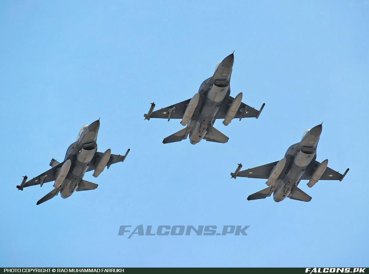 Pakistan Air Force (PAF) Lockheed Martin F-16D Fighting Falcon, Reg: 10803 (Photo by Rao Muhammad Farrukh)