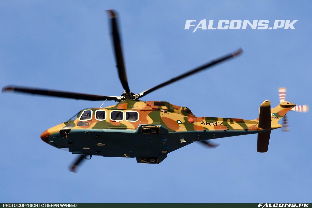 Pakistan Army Aviation AgustaWestland AW139, Reg: 18-066 (Photo by Rehan Waheed)