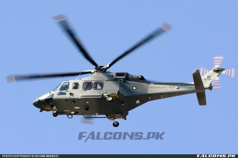 Pakistan Air Force (PAF) AgustaWestland AW139, Reg: 18-014 (Photo by Rehan Waheed)