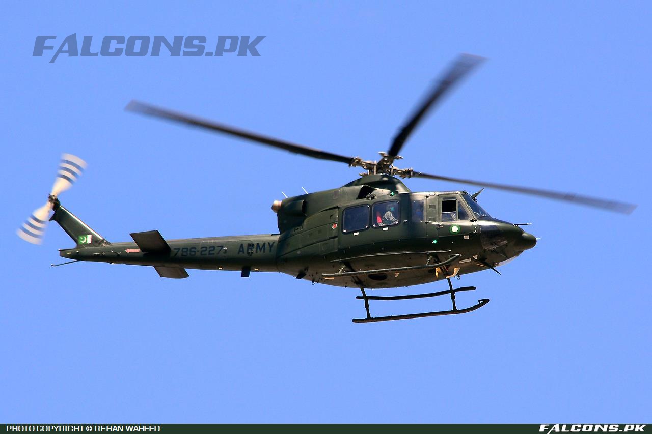 Pakistan Army Aviation Bell 412EP, Reg: 786-227 (Photo by Rehan Waheed)
