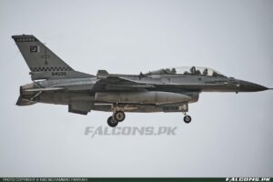 Pakistan Air Force (PAF) General Dynamics F-16BM Fighting Falcon, Reg: 84606 (Photo by Rao Muhammad Farrukh)
