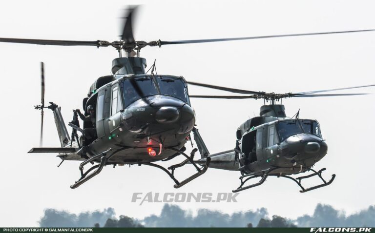 Pakistan Army Aviation Bell 412EP, Reg: 786-227 (Photo by SalmanFalconsPK)