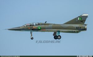 Pakistan Air Force (PAF) Dassault Mirage 3DA, Reg: 90-604 (Photo by Zohaib Malik)