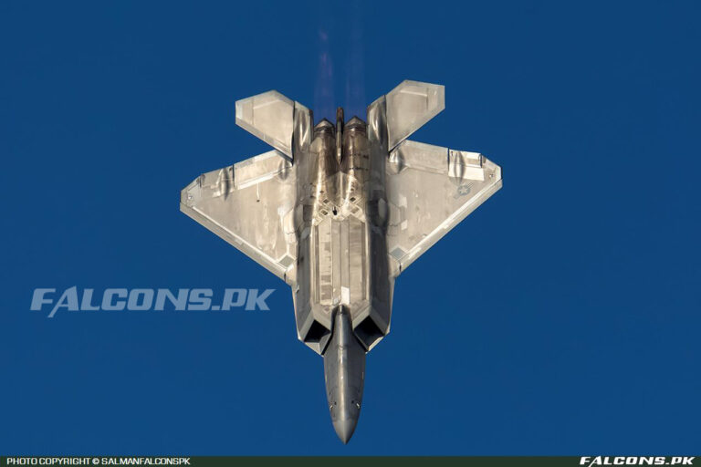 United States Air Force (USAF) Lockheed Martin F-22A Raptor, Reg: 08-4157 (Photo by SalmanFalconsPK)