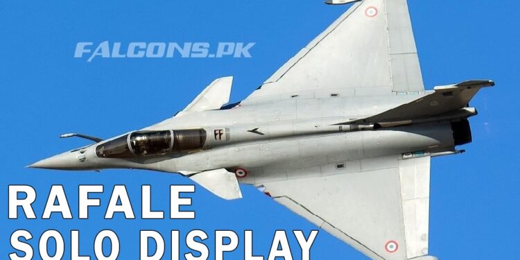 Dassault Rafale C French Air Force Solo Display at Dubai Airshow 2021