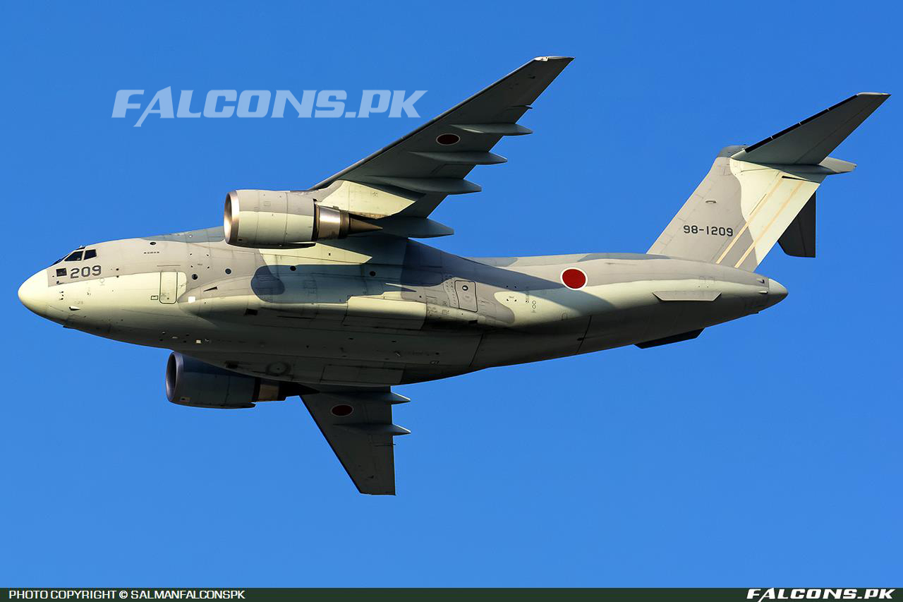 Japan Air Self Defense Force (JASDF) Kawasaki C-2, Reg: 98-1209 (Photo by SalmanFalconsPK)
