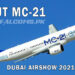 IRKUT MC-21-310 STUNNING FLYING DISPLAY at Dubai Airshow 2021