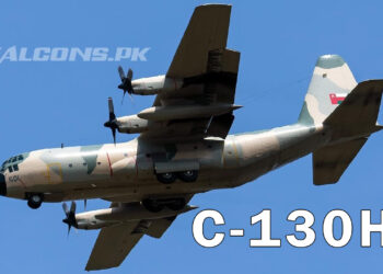 C-130H Hercules Royal Air Force of Oman (RAFO) Approaches for Landing