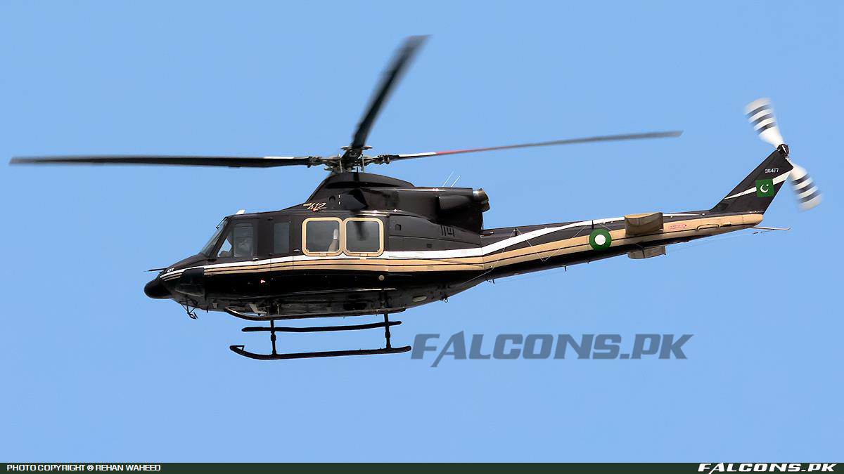 Pakistan Army Aviation Bell 412EP, Reg: 477 (Photo by Rehan Waheed)