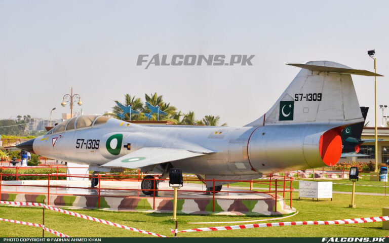 Pakistan Air Force (PAF) Lockheed F-104B Starfighter, Reg: 57-1309 (Photo by Farhan Ahmed Khan)