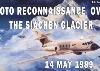 Siachen Glacier World's Highest Battleground - PAF Photo Reconnaissance Mission - 14th May 1989