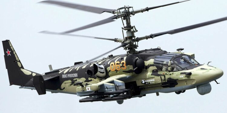 Russian mercenaries shot down Ka-52 helicopter