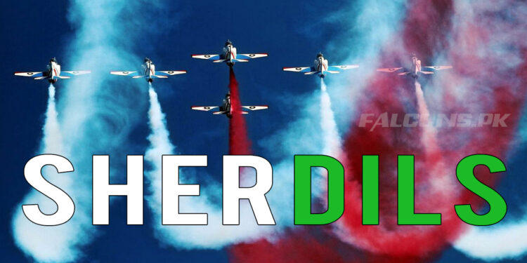 PAF SHERDILS Aerobatic Team & BRAVEHEARTS spectacular aerial demonstration