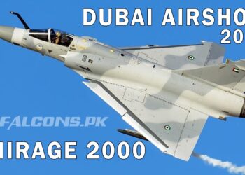 Dassault Mirage 2000-9 UAE Air Force Flying Display at Dubai Airshow 2021
