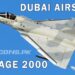 Dassault Mirage 2000-9 UAE Air Force Flying Display at Dubai Airshow 2021