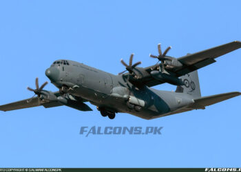 Royal Australian Air Force (RAAF) Lockheed Martin C-130J-30 Hercules, Reg: A97-442 (Photo by SalmanFalconsPK)