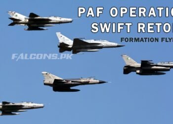 PAF Operation Swift Retort Formation Flypast | F-16 Falcon, JF-17 Thunder, Mirage & F-7PG Jets