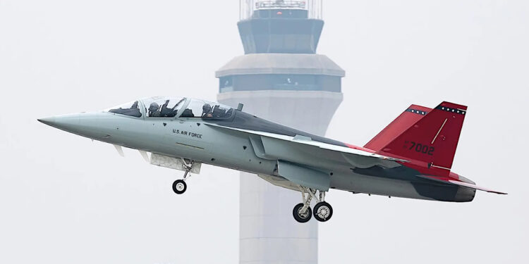 Boeing T-7A Red Hawk completes first flight for US Air Force
