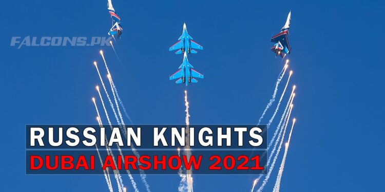 Russian Knights Su-30SM Russian Air Force | Dubai Airshow 2021