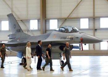 Ukrainian pilots begin training on much sought after F-16 fighter jets, Kyiv says