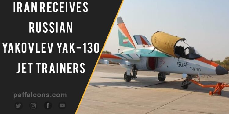 Iran takes delivery of Russian Yakovlev Yak-130 jet trainers